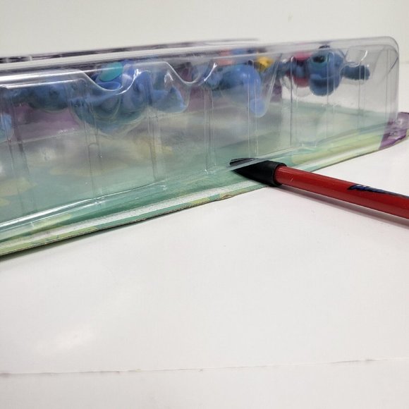 Disney Stitch Collectible Character Figure 7 Piece Set Figurine Blue Experiment - Picture 10 of 16